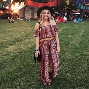 Festival\boho 2 piece set